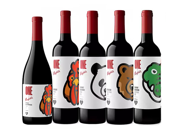 郑州回收奔富红酒奔富一号1号Penfolds ONE潮流联名Human Made中国熊猫加州棕熊法国雄鸡澳洲鳄鱼行情价格