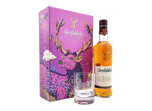 郑州收购格兰菲迪15年威士忌福鹿礼盒装Glenfiddich苏格兰威士忌700ml上门回收