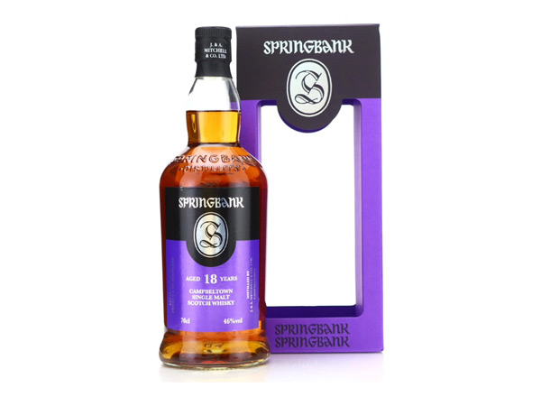 郑州Springbank云顶18年威士忌回收云顶威士忌洋酒700ml