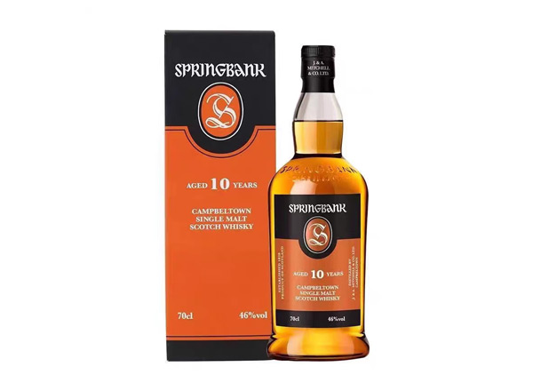 郑州收购云顶10年威士忌SpringBank云顶10年700ml回收洋酒行货
