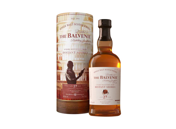 郑州苏格兰百富27年回收百富威士忌故事系列The Balvenie Aged 27 Years Distant Shores威士忌收购
