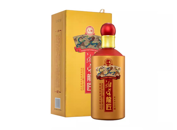郑州回收湘窖龍匠人和酱香型白酒53度500ml礼盒湘窖酒龙匠人和收购