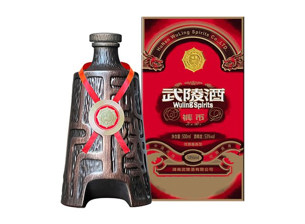 郑州回收武陵酒裤币53度酱香型白酒500ml/1L礼盒装裤币武陵酒收购