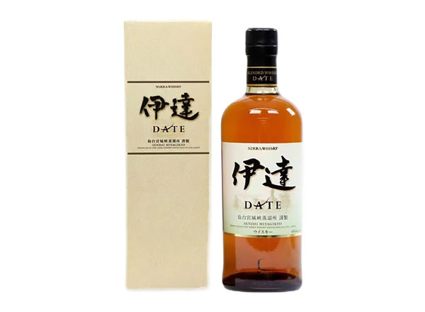 郑州Nikka Date回收一甲宫城峡蒸馏所产伊达调和型威士忌