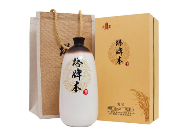 郑州塔牌黄酒回收塔牌本酒500ml/1000ml绍兴黄酒花雕酒礼盒