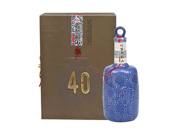 郑州古越龙山40年黄酒回收古越龙山四十年陈酿花雕酒