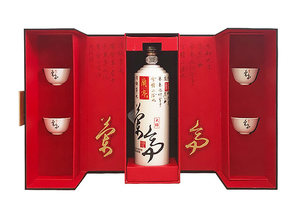 郑州会稽山黄酒回收大师兰亭三十年陈酿1L商务版礼盒装