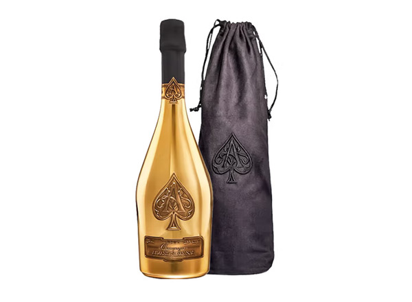 郑州黑桃A香槟回收黑桃A黄金香槟金色瓶Armand de Brignac Brut