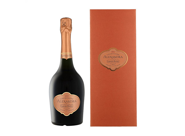 郑州Laurent Perrier回收罗兰百悦年份丰年桃红香槟礼盒装起泡酒