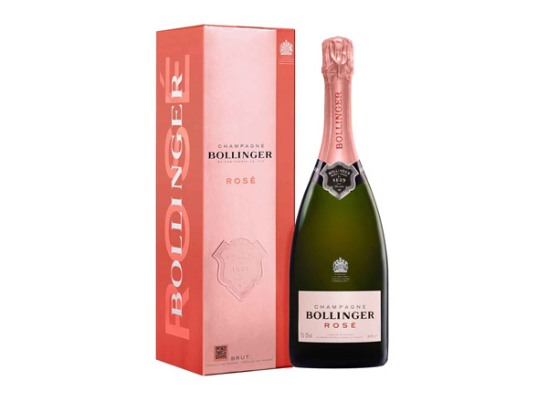 郑州回收堡林爵桃红香槟礼盒Bollinger Rosé