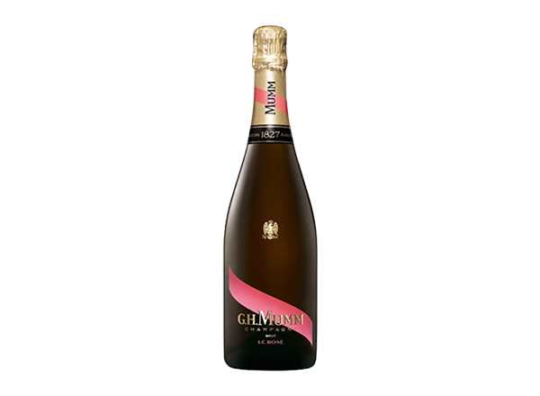 郑州回收玛姆红带风尚版桃红香槟起泡酒 G.H. Mumm Le Rosé Brut
